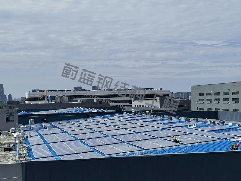 鋼結構廠房光伏屋面