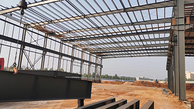 蔚藍鋼結構工程解說鋼結構工程施工需要注意的四點
